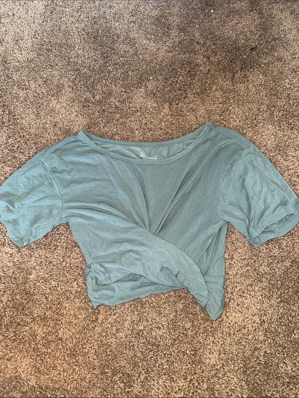 Victoria’s Secret green tee shirt